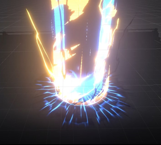 [Unity] Thunder_Crack_Effect