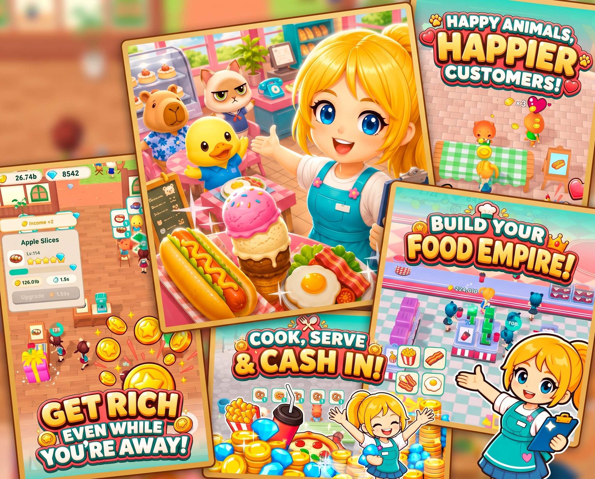 Chef Street: Idle Tycoon